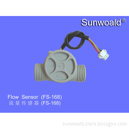 1~30L/min Hall Magnetic plastic water flow sensor
